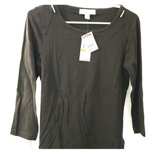Michael Kors 3/4 Length Sleeve Top
